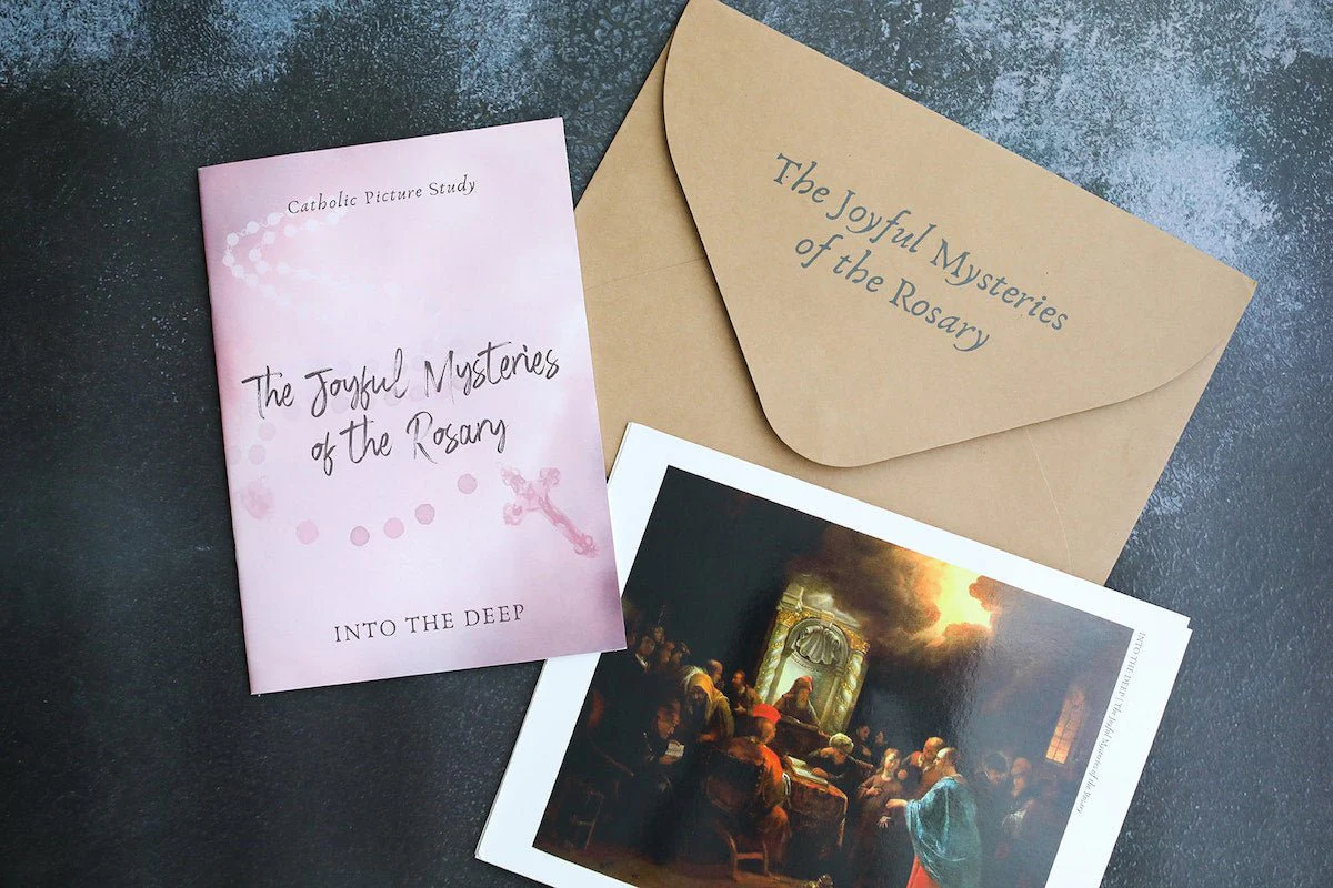 Picture Study BUNDLE | The Mysteries of the Rosary - Image 3