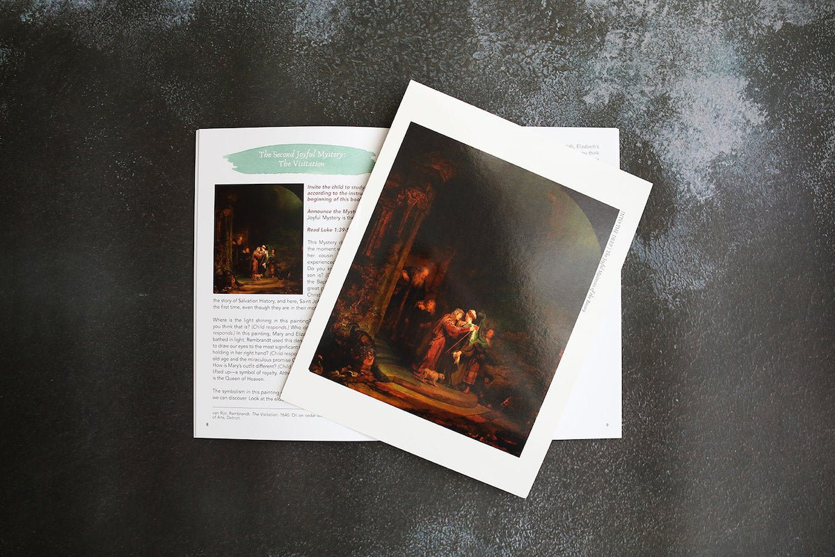 Picture Study BUNDLE | The Mysteries of the Rosary - Image 4