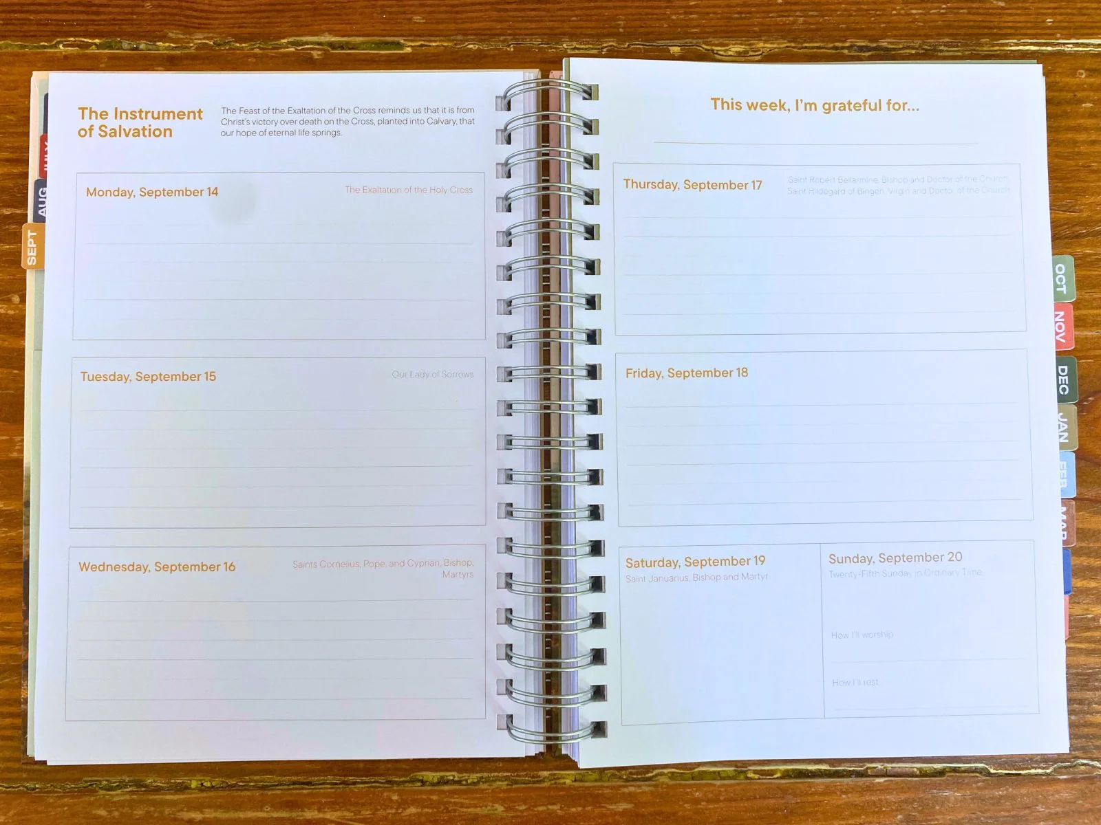 PREORDER Catholic Student Liturgical Planner - Image 6