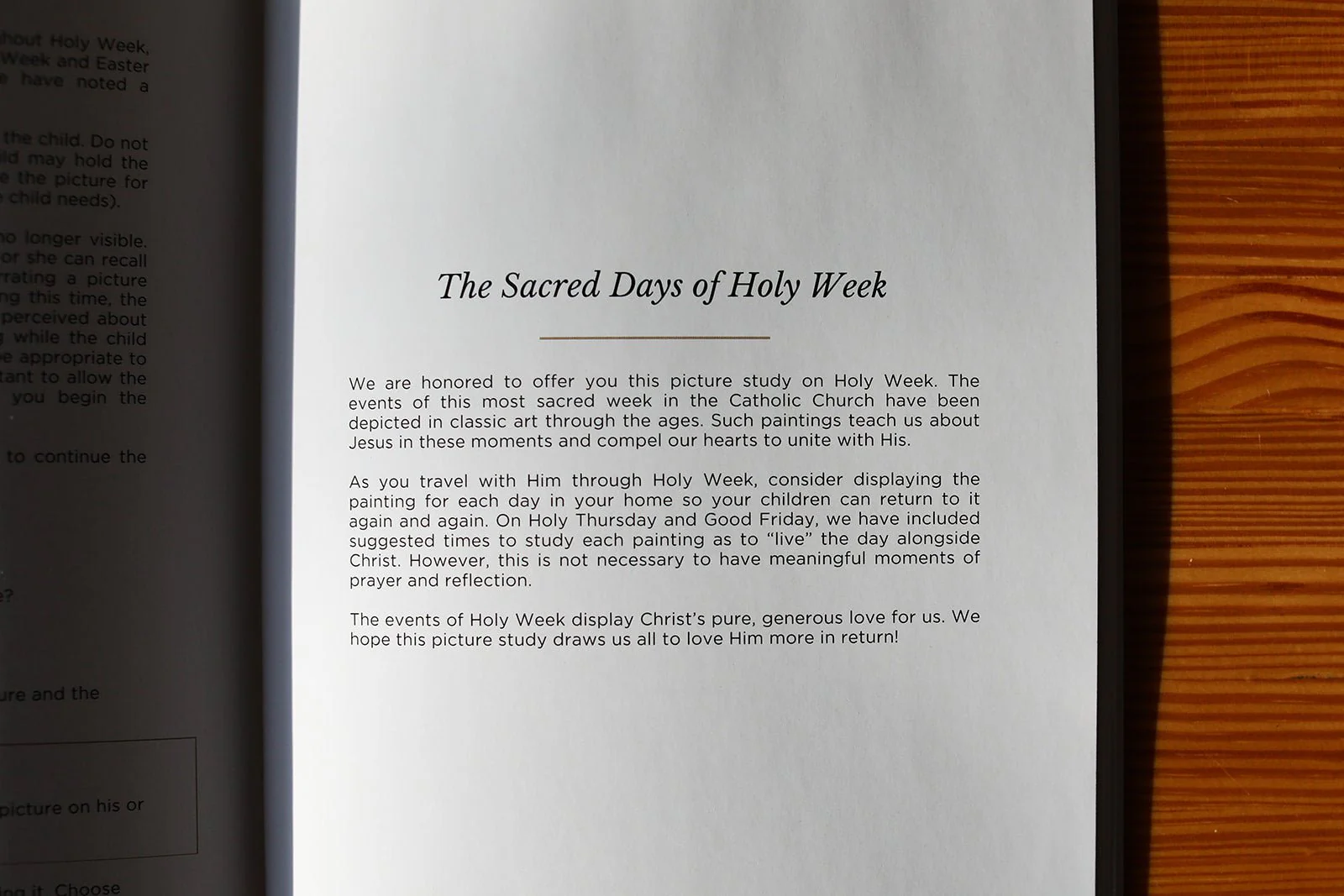 Holy Week Picture Study - Image 3